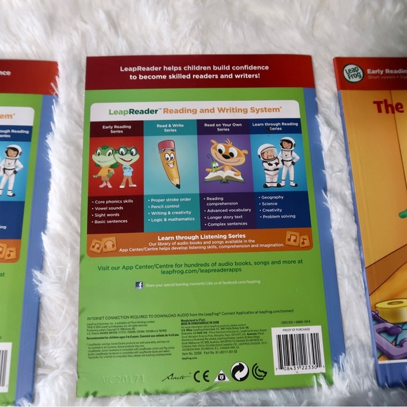 LeapFrog LeapReader System Learn to Read 10 Book Bundle | KIDS - Picture 5 of 7